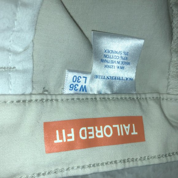 Southern Tide the Ship Jack Beige Pants Tailored Fit 36X30 - Picture 11 of 12